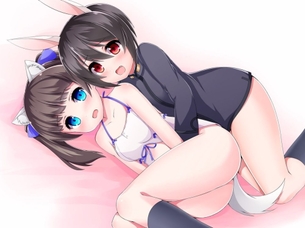 【非・微エロ】女の子同士の尊きイチャ百合画像まとめ　その９