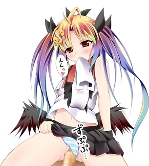 【エロ】ずらし挿入ックスしてる女の子のエロ画像７【ずらし挿入】
