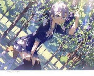 【ニーソ】ぴちぴちのニーソが似合う女の子の二次元エロ画像＆イラスト Part38