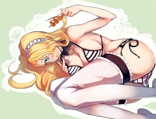 【片目隠れ】厨ニちっくな片目を隠した女の子の二次元エロ画像＆イラスト Part29