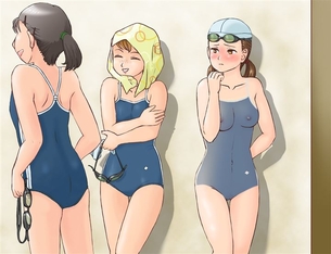 【ボディペイント】裸にペイントした女の子の二次元エロ画像＆イラスト Part03