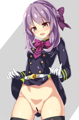 【エロ】スカートをたくし上げてパンツや性器を見せつけてる女の子９【たくし上げ】
