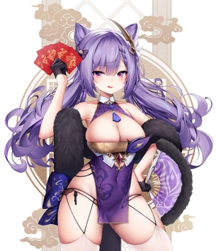【原神】刻晴のエッチでがっつり抜けるエロ画像
