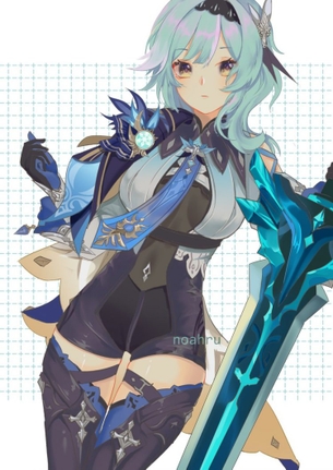【原神】エウルアちゃんのエロ画像：イラスト その４