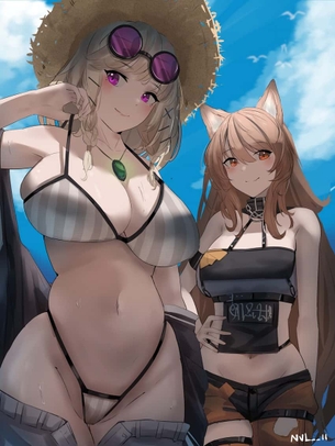 【アークナイツ】ウタゲのエロ画像：イラスト