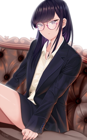 【古見さんは、コミュ症です。】古見硝子さんのエロ画像：イラスト その４