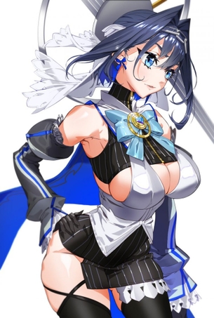 【ホロライブEN】オーロ・クロニーちゃんの二次エロ画像：イラスト