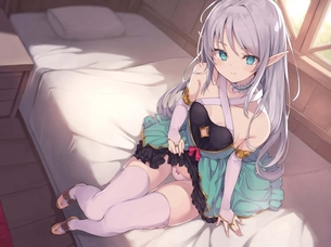【二次】エッチな格好して誘う美少女のエロ画像 その４９