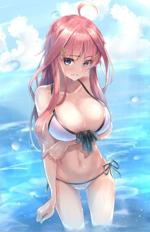 【五等分の花嫁】中野五月(なかのいつき)のエロ画像：イラスト その５