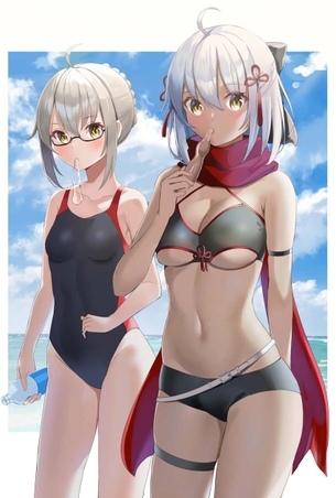 【Fate/Grand Order】沖田総司(オルタver)のエロ画像：イラスト