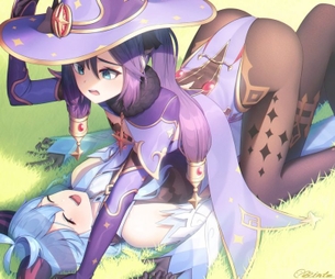 【原神】モナちゃんのエロ画像：イラスト
