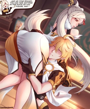 【原神】凝光（ギョウコウ)ちゃんのエロ画像：イラスト その２