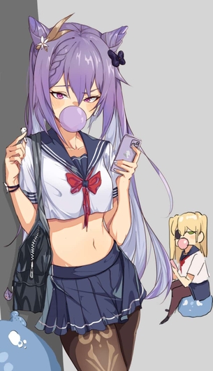 【原神】刻晴(コクセイ)ちゃんのエロ画像：イラスト その７