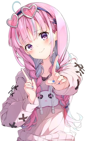 【バーチャルYouTuber】湊あくあのエロ画像：イラスト その３