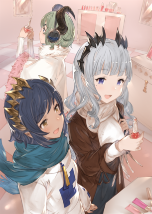 【ハニーストラップ】蒼月エリちゃんのエロ画像：イラスト