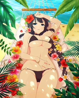 斑鳩(いかるが)のエロ画像：【閃乱カグラ】 その５
