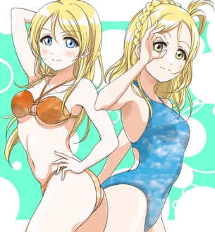 【ラブライブ！】小原鞠莉(おはらまり)ちゃんのエロ画像：イラスト