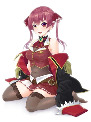 【ホロライブ】宝鐘マリンちゃんのエロ画像：イラスト その３