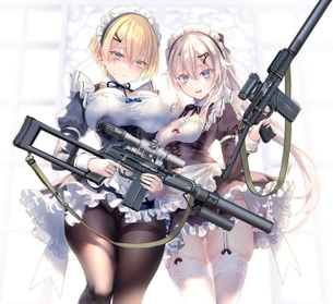 【ドルフロ】VSK-94ちゃんのエロ画像：イラスト