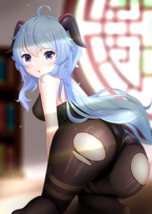 【原神】甘雨(かんう)のエロ画像：イラスト その４