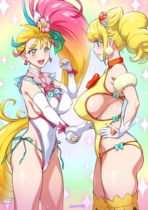 【トロピカル〜ジュ!プリキュア】夏海まなつ(キュアサマー)のエロ画像：イラスト