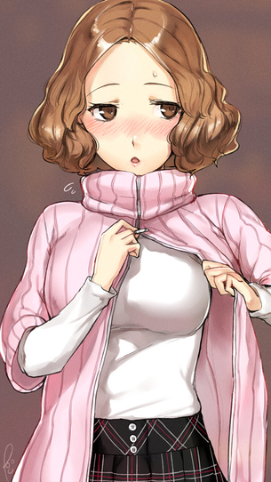 【ペルソナ５】奥村春(おくむらはる)のエロ画像：イラスト その５