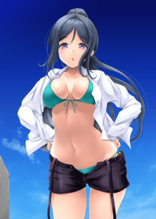 【ラブライブ！】松浦果南ちゃんのエロ画像：イラスト その２