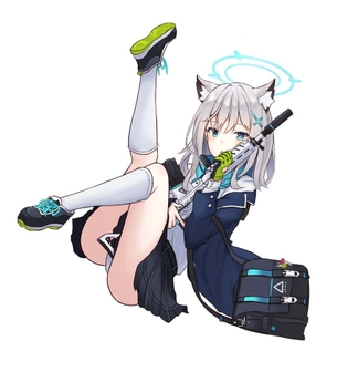 【ブルーアーカイブ】シロコのエロ画像：イラスト