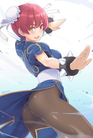 【ホロライブ】宝鐘マリンちゃんのエロ画像：イラスト