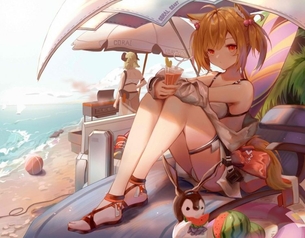 【アークナイツ】イフリータちゃんのエロ画像：イラスト