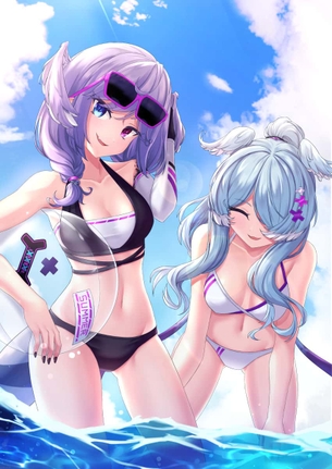 【にじさんじ EN】セレン・龍月(Selen Tatsuki)のエロ画像：イラスト