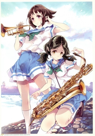 【響け!ユーフォニアム】小笠原晴香のエロ画像：イラスト