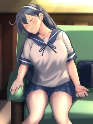 潮(うしお)ちゃんのエロ画像：【艦隊これくしょん】
