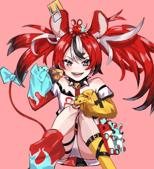 【ホロライブEN】ハコス・ベールズちゃんの二次エロ画像：イラスト