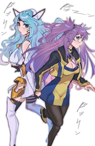 【VShojo】シルバーベイル(Silvervale)のエロ画像：イラスト