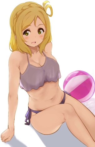 【ラブライブ！】小原鞠莉(おはらまり)ちゃんのエロ画像：イラスト その３
