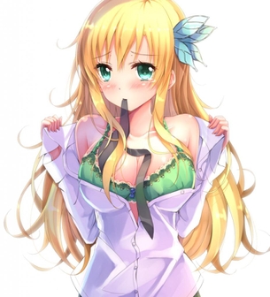 【2次】女の子のお着替えシーンのエロ画像14