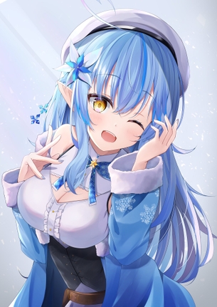【非・微エロ】水曜日の青髪美少女画像まとめ　その６３