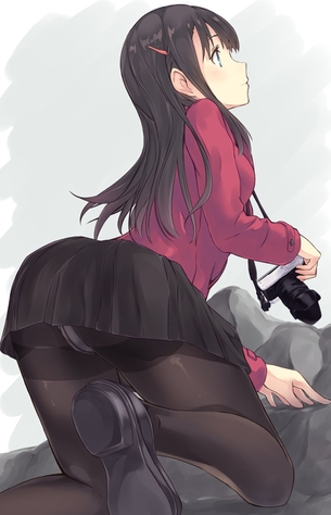 【2次】むっちりエッチなパンチラ画像9
