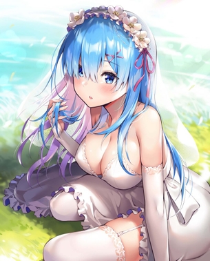 華やかドレスを着た女の子を汚したい 二次エロ画像
