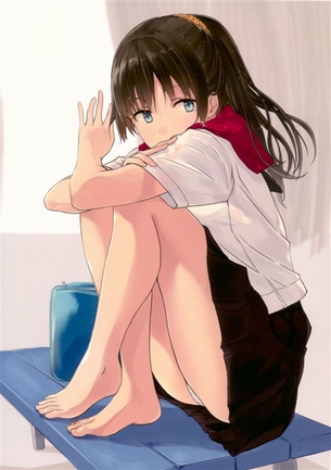 【ポニーテール】うなじが魅力的 ポニーテール少女の二次元エロ画像＆イラスト Part01