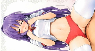 【奥までずっぽし】ちんこの根元まで入ってるスケベまんこでセックスしてる二次エロ画像【50枚】part.7