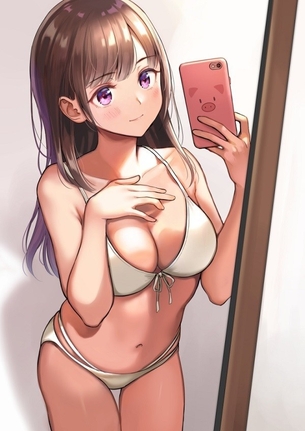 エロ自撮りをSNSにあげるスケベ女の二次エロ画像