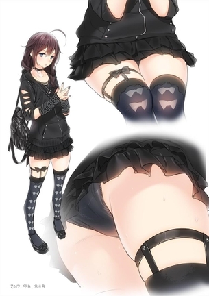 【2次】むっちりエッチなパンチラ画像7