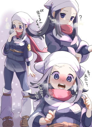 【アルセウス】タイツ？レギンス？黒脚でかわいいショウちゃんの二次画像
