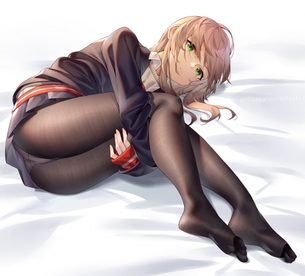 【ダイナゼノン】クールなダウナー系黒タイツJK、南夢芽ちゃんの二次画像