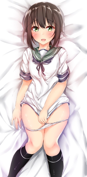 【2次】脱ぎかけのえっちな女の子の画像13【脱げかけ】