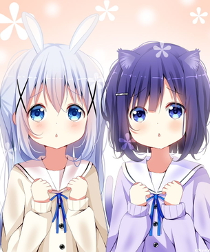 【非・微エロ】複数の女の子から見つめられる画像まとめ　その３
