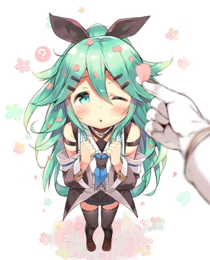 【非・微エロ】木曜日の緑髪美少女画像まとめ　その６３