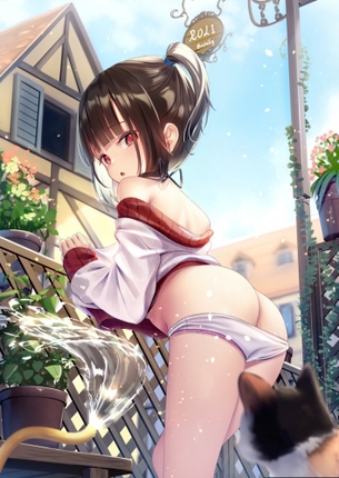 【非・微エロ】服がはだけてしまっている半脱ぎ美少女画像まとめ その６